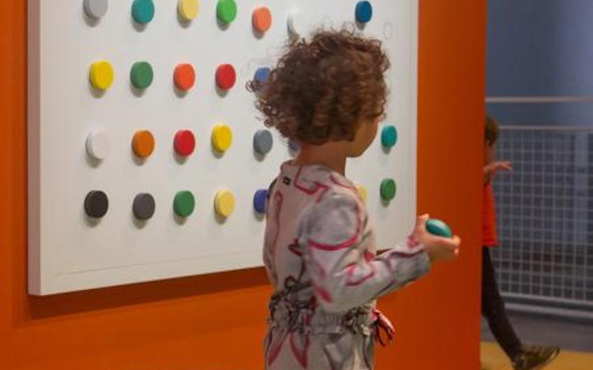 La palette de peinture géante, ©Hervé Veronese Centre Pompidou